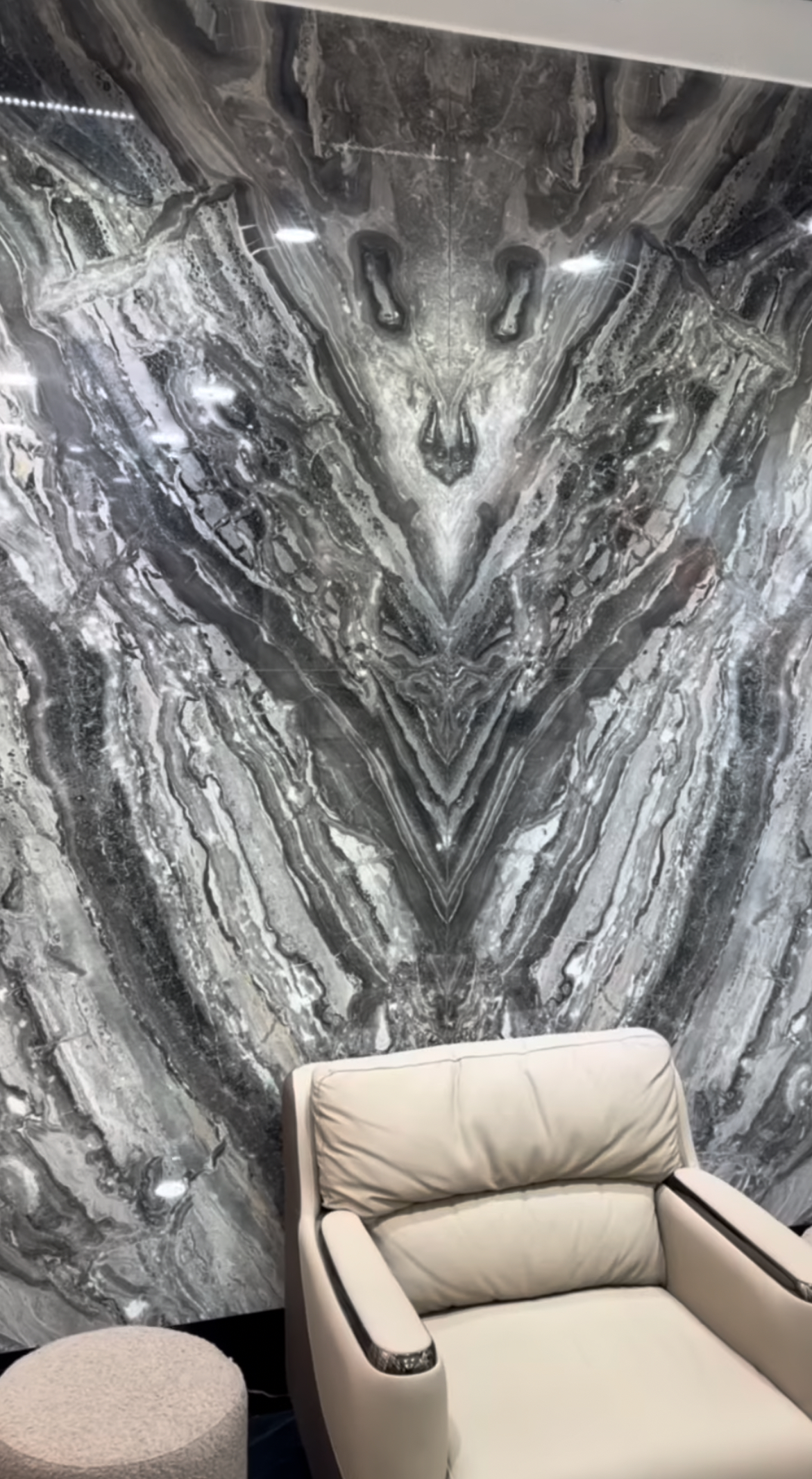 Pared de piedra natural